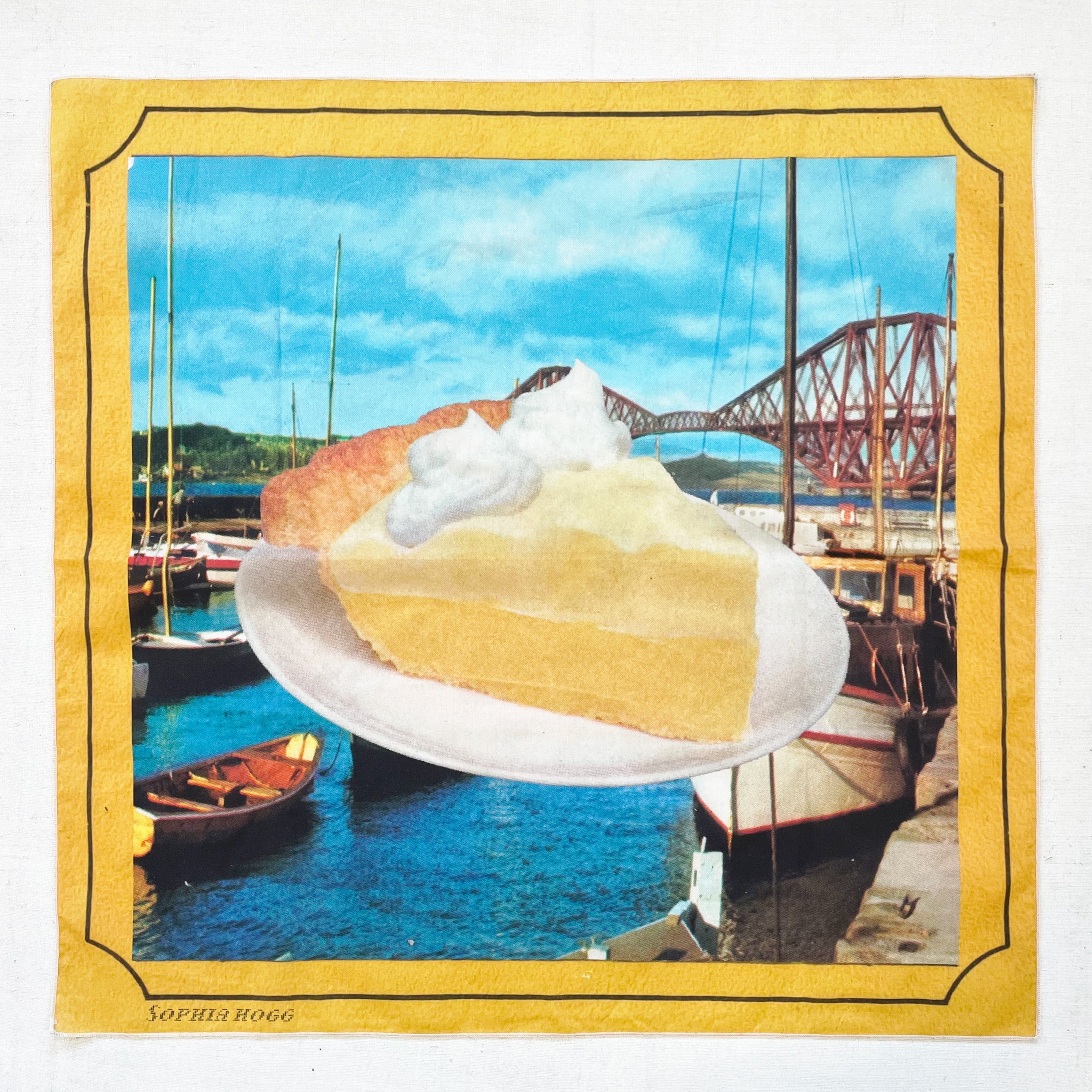 Forth Rail Bridge - Lemon Meringue Pie